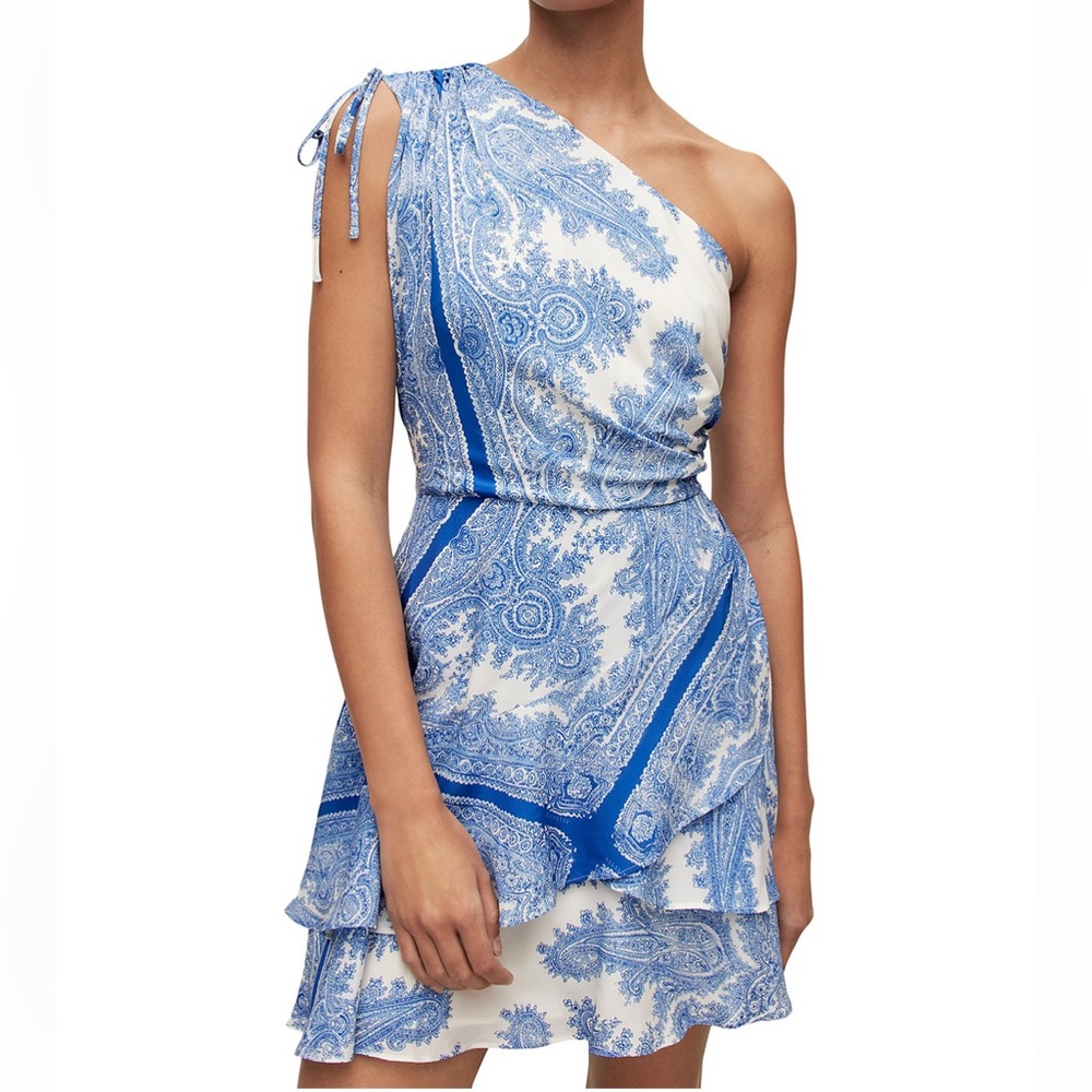 All Saints One-Shoulder Dress (sz 12)